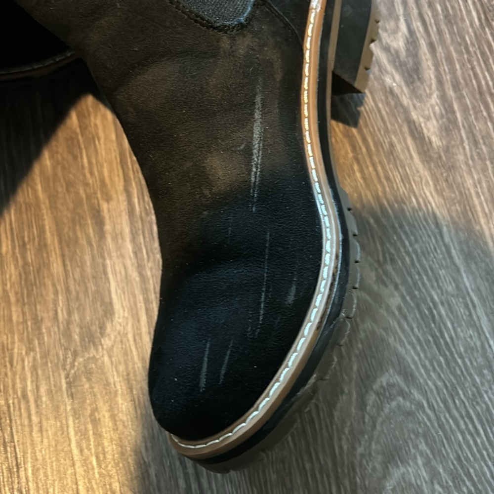 Kensie Black Boots Size 8 - Picture 7 of 11
